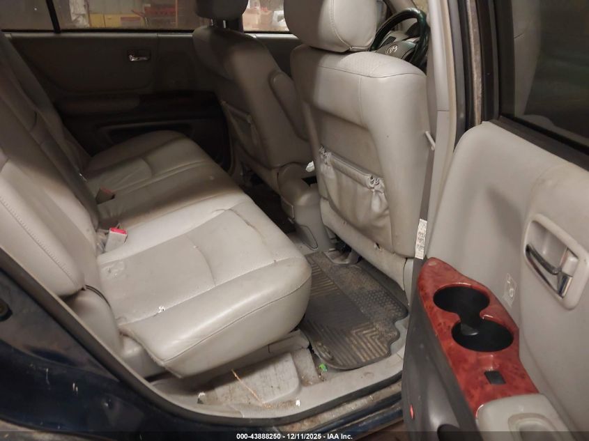 2004 Toyota Highlander Limited V6 VIN: JTEEP21A740001121 Lot: 43888250