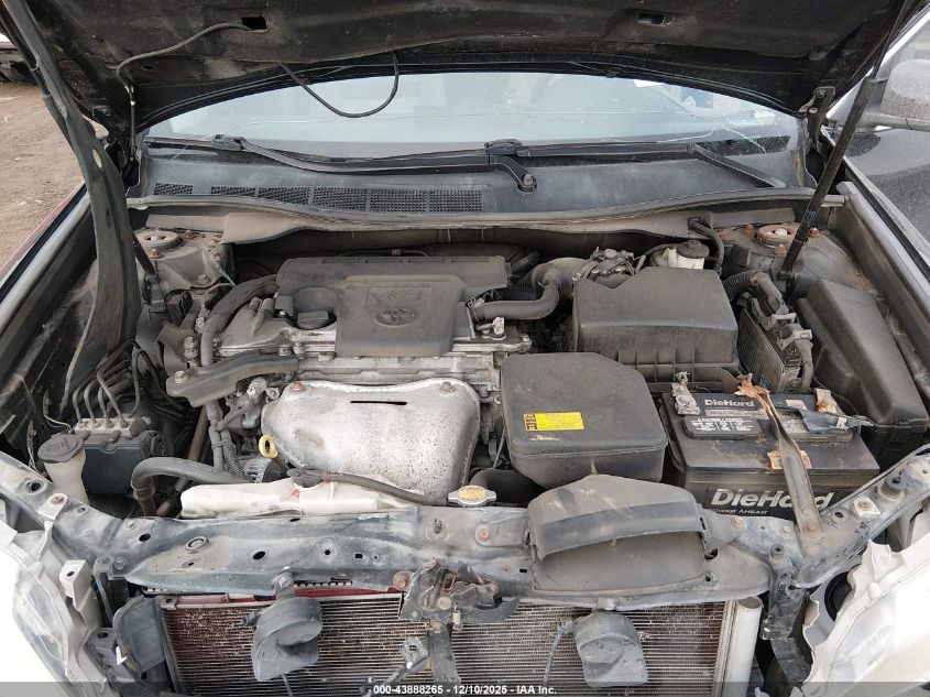 2012 Toyota Camry Le VIN: 4T1BF1FK7CU053843 Lot: 43888265