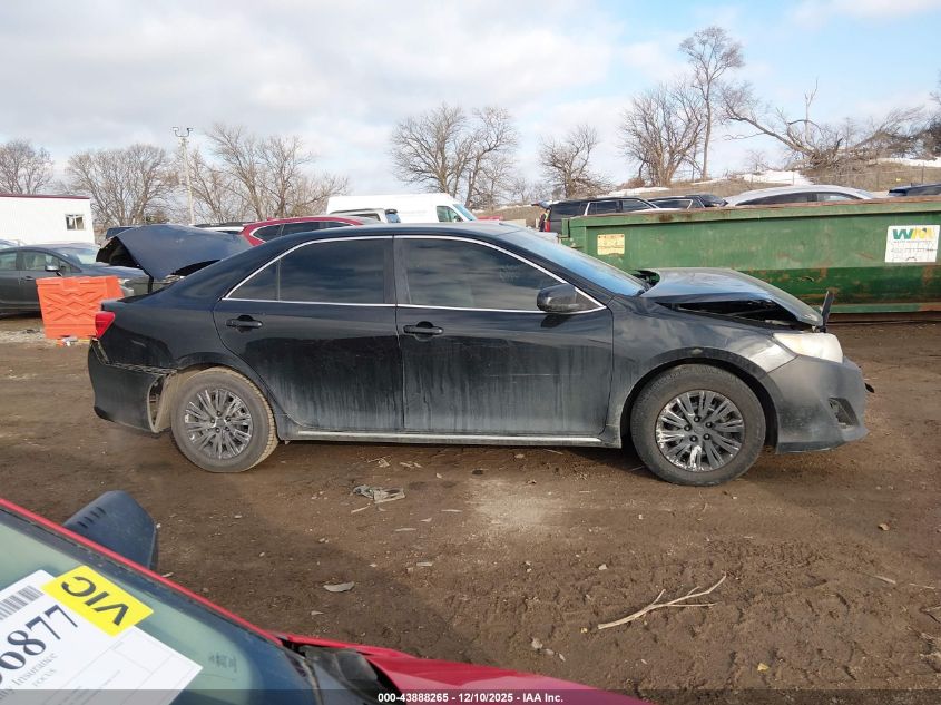 2012 Toyota Camry Le VIN: 4T1BF1FK7CU053843 Lot: 43888265
