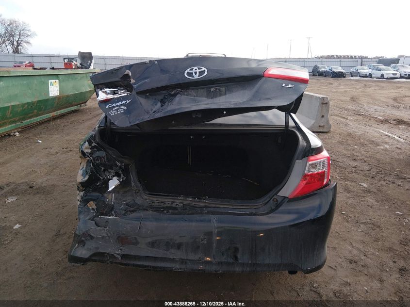 2012 Toyota Camry Le VIN: 4T1BF1FK7CU053843 Lot: 43888265