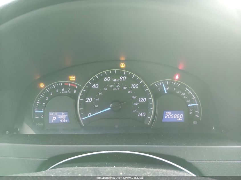 2012 Toyota Camry Le VIN: 4T1BF1FK7CU053843 Lot: 43888265