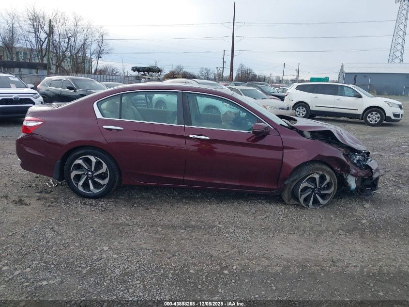 2017 Honda Accord Ex VIN: 1HGCR2F77HA129749 Lot: 43888268