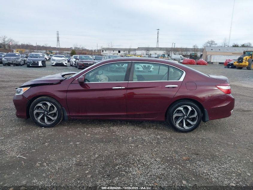 2017 Honda Accord Ex VIN: 1HGCR2F77HA129749 Lot: 43888268