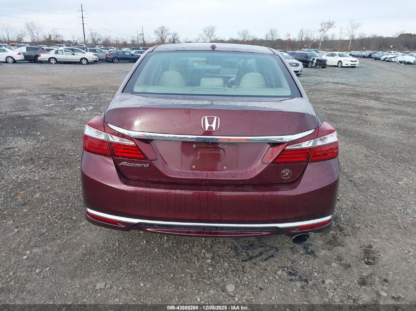 2017 Honda Accord Ex VIN: 1HGCR2F77HA129749 Lot: 43888268