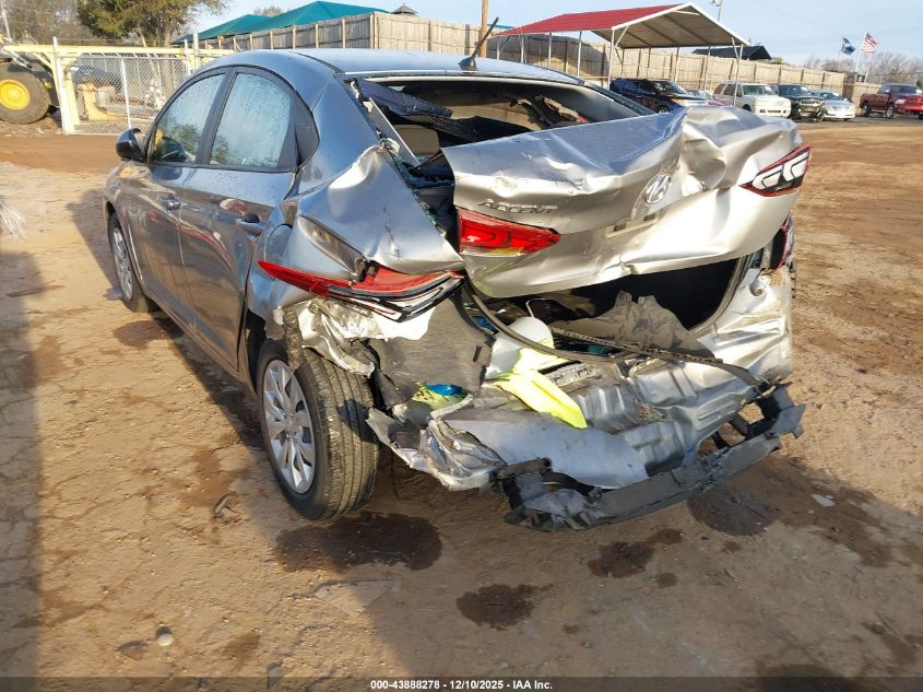 2021 Hyundai Accent Se VIN: 3KPC24A67ME137208 Lot: 43888278