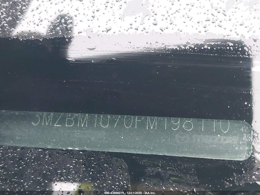 2015 Mazda Mazda3 I Sport VIN: 3MZBM1U70FM198110 Lot: 43888279