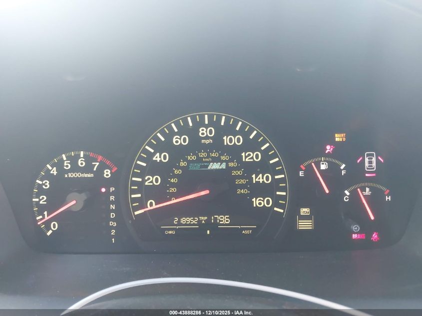 2005 Honda Accord Hybrid Ima VIN: JHMCN36595C002739 Lot: 43888286