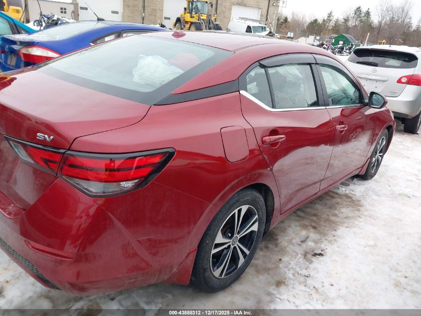 2023 Nissan Sentra Sv Xtronic Cvt VIN: 3N1AB8CV1PY313422 Lot: 43888312