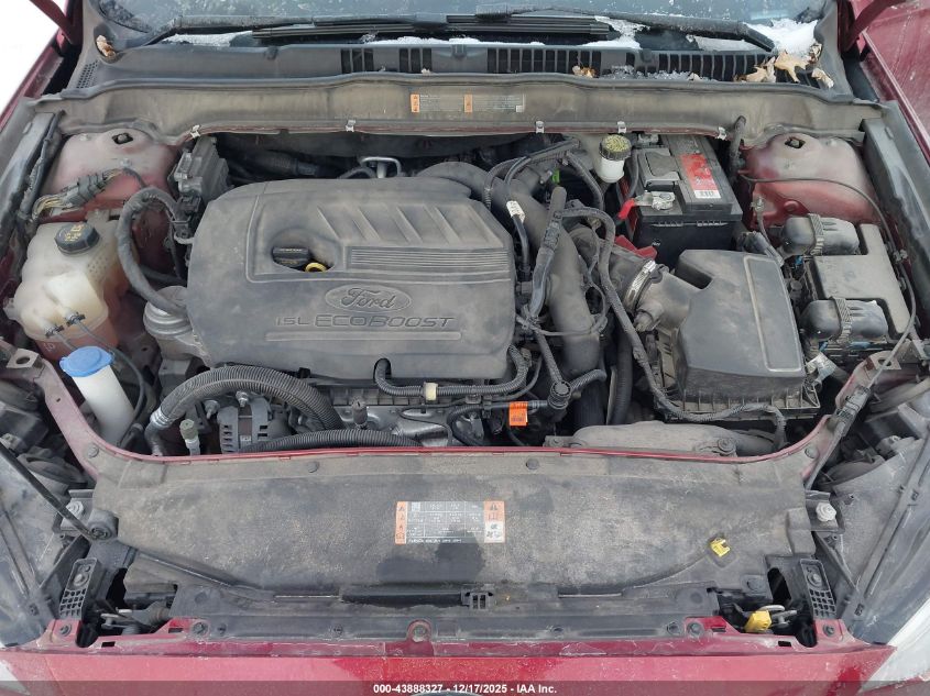 2017 Ford Fusion Se VIN: 3FA6P0HD7HR378315 Lot: 43888327