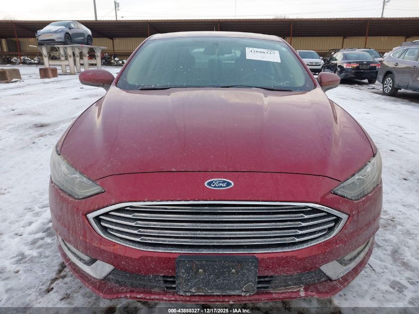 2017 Ford Fusion Se VIN: 3FA6P0HD7HR378315 Lot: 43888327