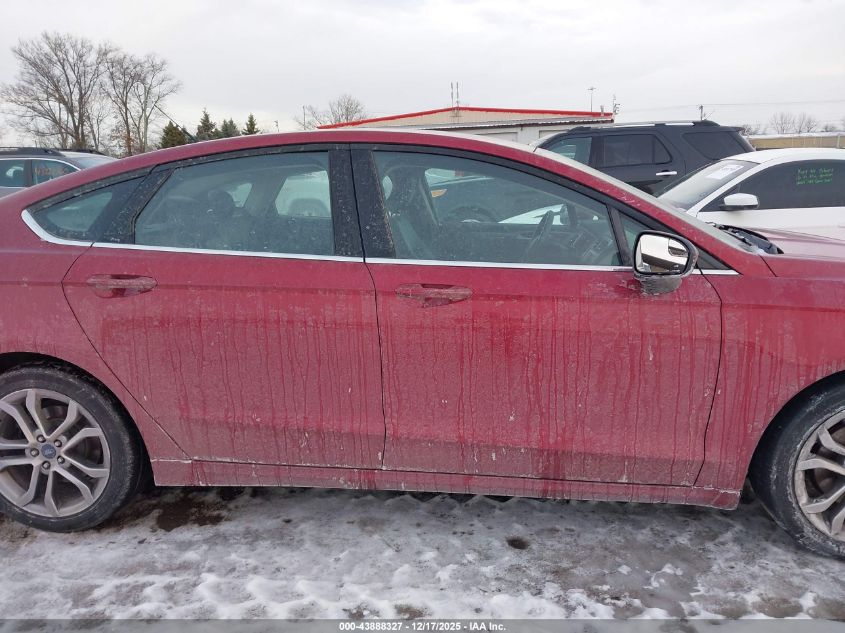 2017 Ford Fusion Se VIN: 3FA6P0HD7HR378315 Lot: 43888327