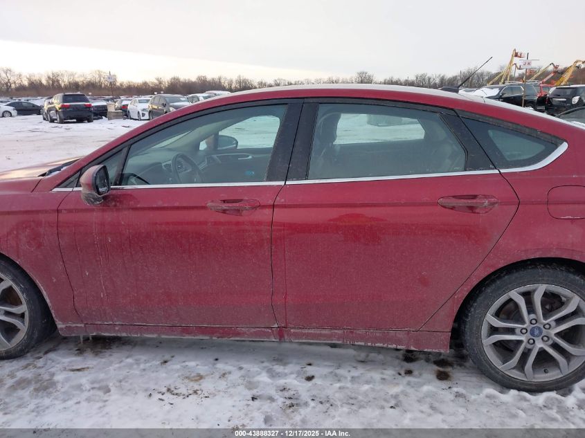 2017 Ford Fusion Se VIN: 3FA6P0HD7HR378315 Lot: 43888327