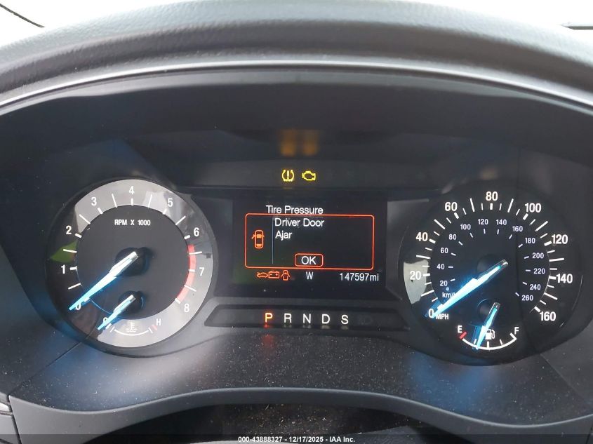 2017 Ford Fusion Se VIN: 3FA6P0HD7HR378315 Lot: 43888327