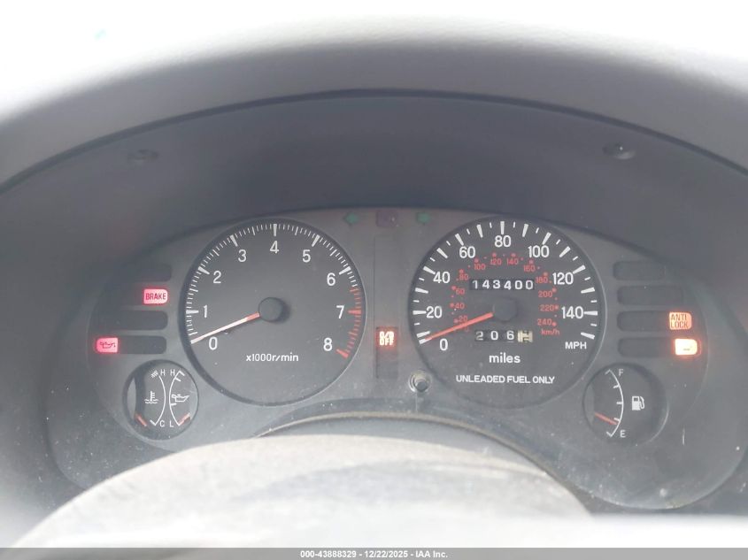 1997 Chrysler Sebring Lxi VIN: 4C3AU52N7VE198927 Lot: 43888329