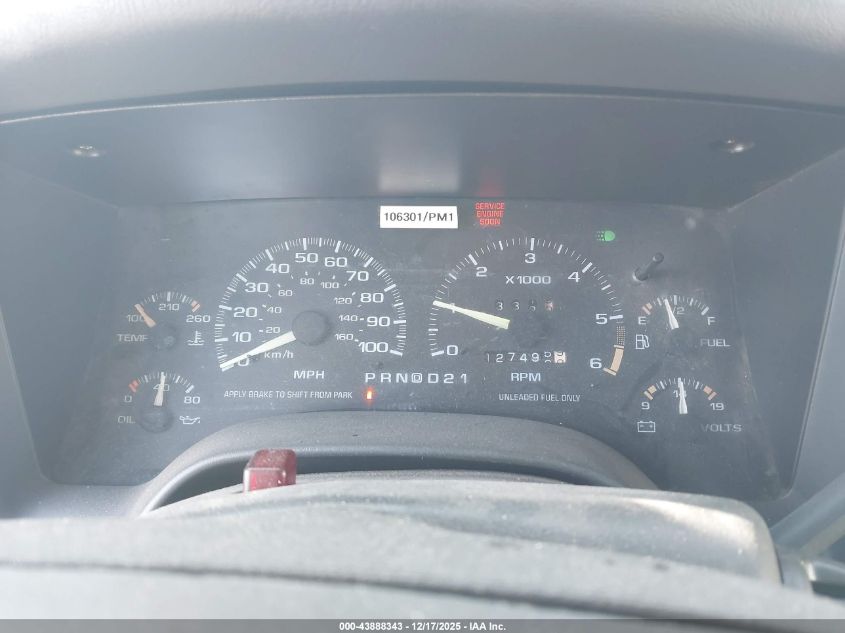 1996 Chevrolet Blazer VIN: 1GNDT13W2T2139786 Lot: 43888343