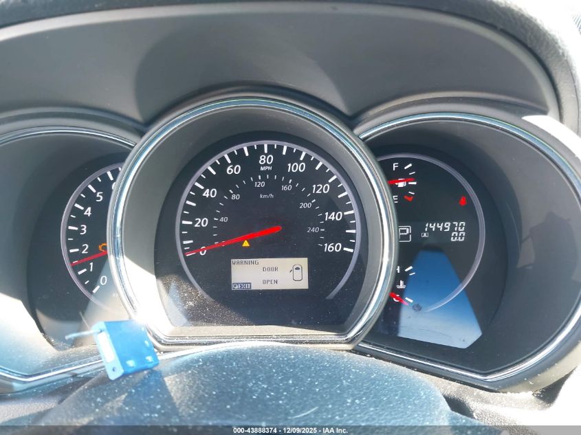 2011 Nissan Murano Sv VIN: JN8AZ1MW7BW164638 Lot: 43888374