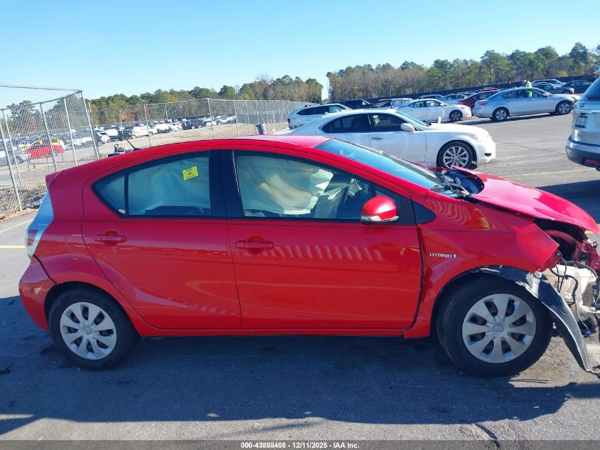 2013 Toyota Prius C Two VIN: JTDKDTB34D1535256 Lot: 43888408