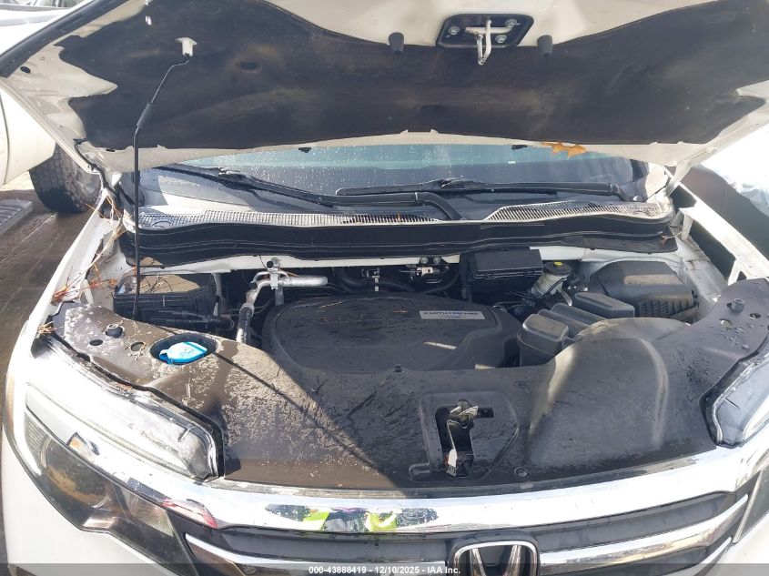 2018 Honda Pilot Ex-L VIN: 5FNYF5H59JB002136 Lot: 43888419