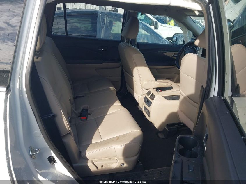 2018 Honda Pilot Ex-L VIN: 5FNYF5H59JB002136 Lot: 43888419