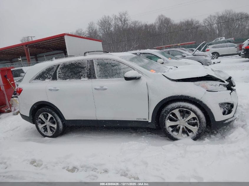 2016 Kia Sorento 3.3L Ex VIN: 5XYPHDA54GG143160 Lot: 43888426