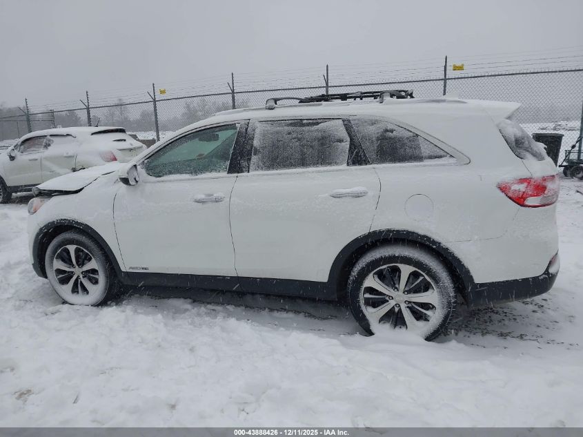 2016 Kia Sorento 3.3L Ex VIN: 5XYPHDA54GG143160 Lot: 43888426