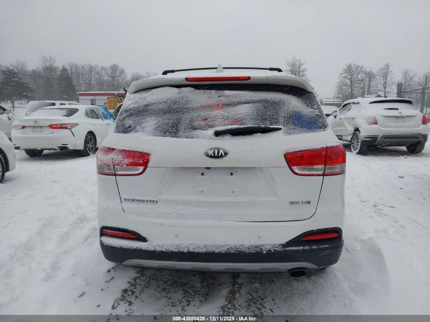 2016 Kia Sorento 3.3L Ex VIN: 5XYPHDA54GG143160 Lot: 43888426