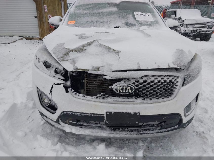 2016 Kia Sorento 3.3L Ex VIN: 5XYPHDA54GG143160 Lot: 43888426