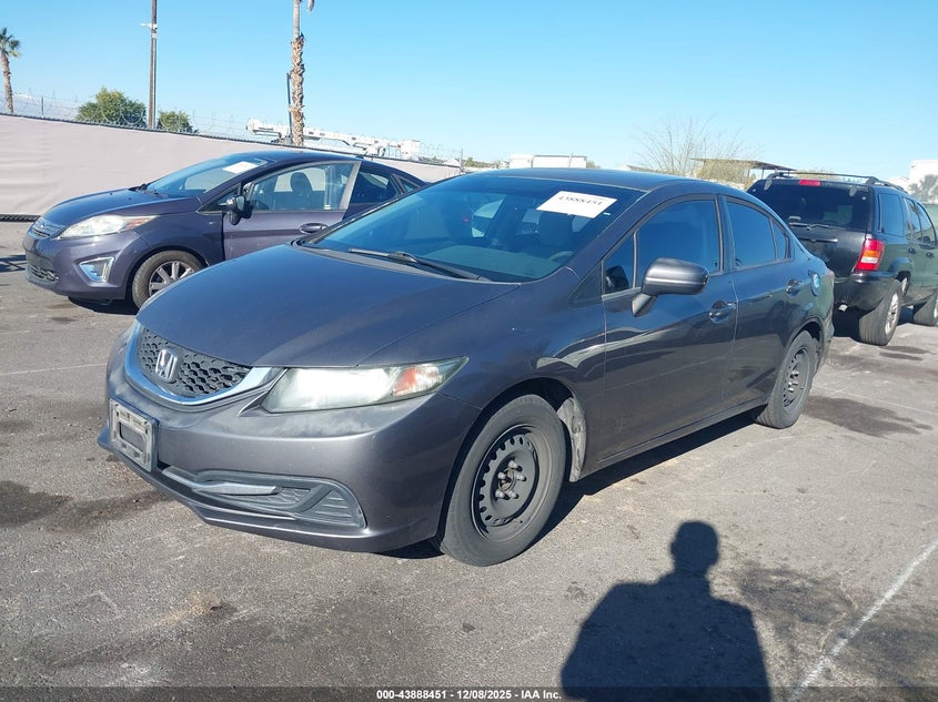 19XFB2F50EE209997 2014 HONDA CIVIC photo no. 2