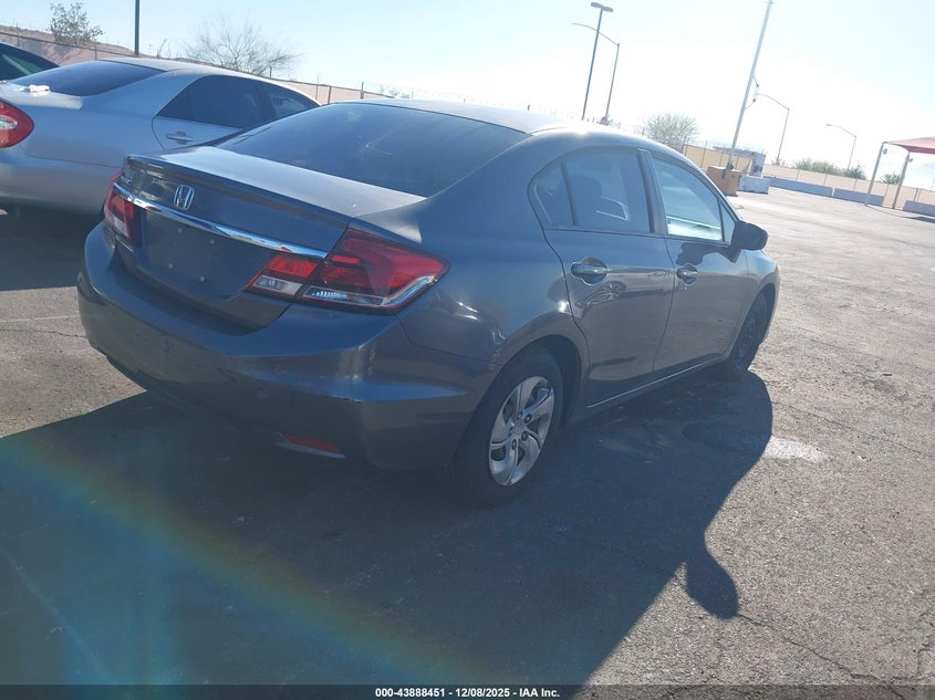 19XFB2F50EE209997 2014 HONDA CIVIC photo no. 4