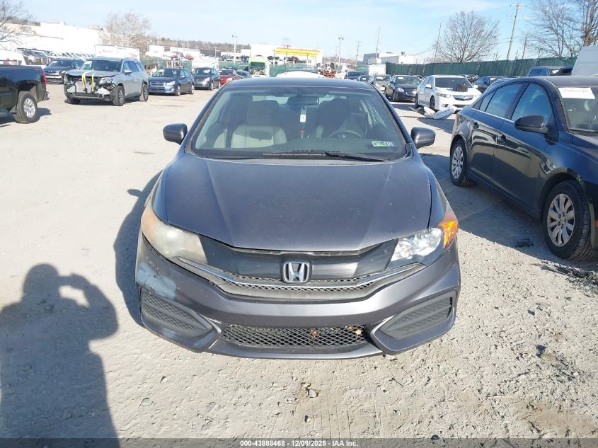 2014 Honda Civic Lx VIN: 2HGFG3B58EH510438 Lot: 43888468