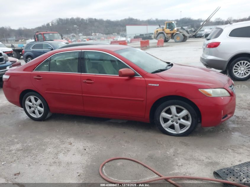 2007 Toyota Camry Hybrid VIN: JTNBB46K073009935 Lot: 43888477