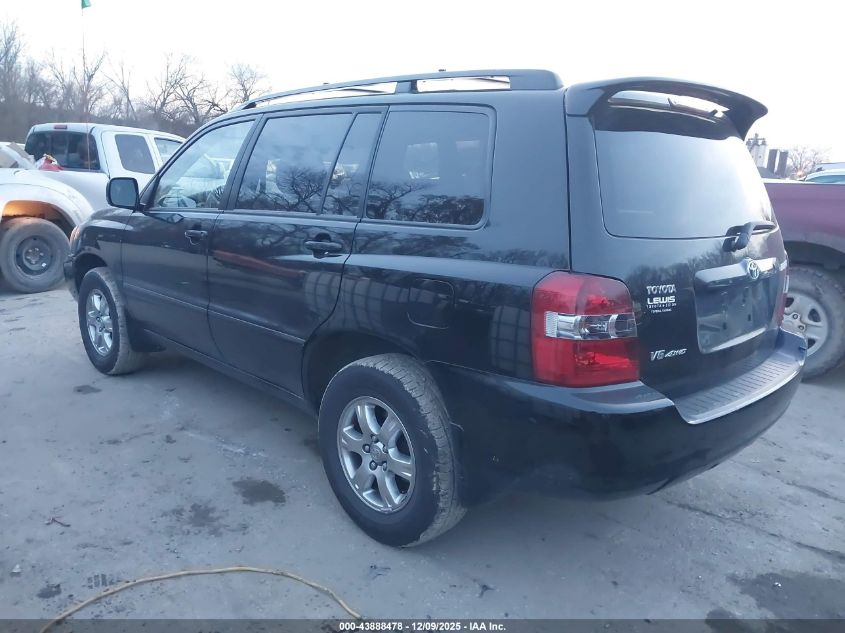 JTEEP21A770214834 2007 TOYOTA HIGHLANDER photo no. 3