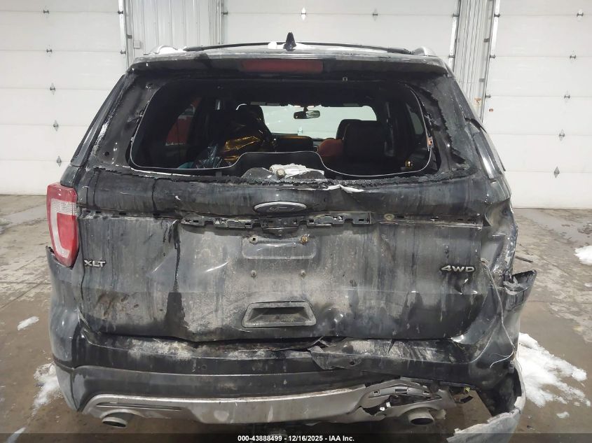 2017 Ford Explorer Xlt VIN: 1FM5K8D80HGD32825 Lot: 43888499