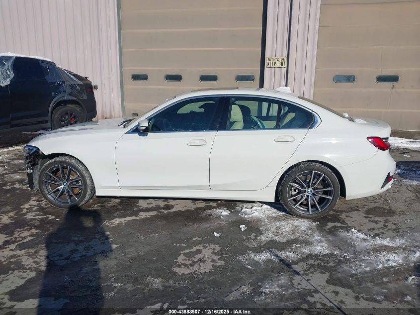 2020 BMW 330I xDrive VIN: 3MW5R7J05L8B35047 Lot: 43888507