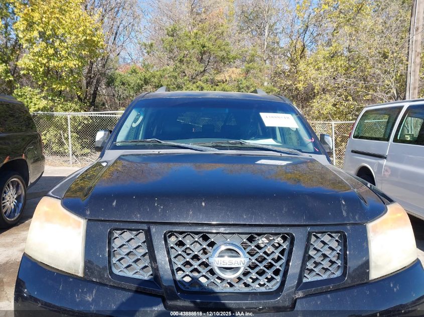 2009 Nissan Armada Se VIN: 5N1AA08DX9N607155 Lot: 43888518