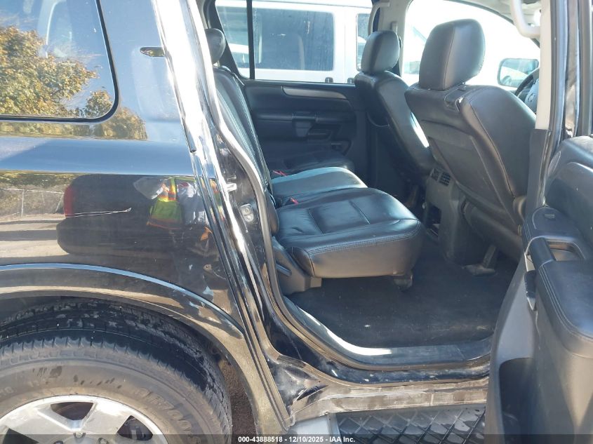 2009 Nissan Armada Se VIN: 5N1AA08DX9N607155 Lot: 43888518