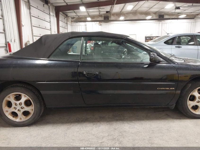 2000 Chrysler Sebring Jxi VIN: 3C3EL55H6YT226037 Lot: 43888522