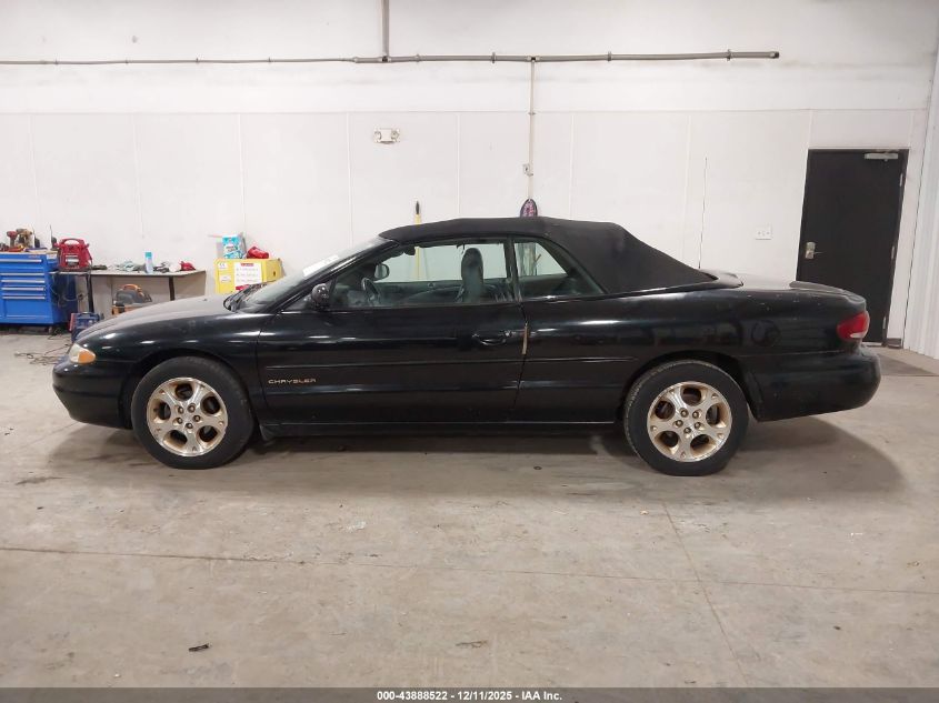 2000 Chrysler Sebring Jxi VIN: 3C3EL55H6YT226037 Lot: 43888522