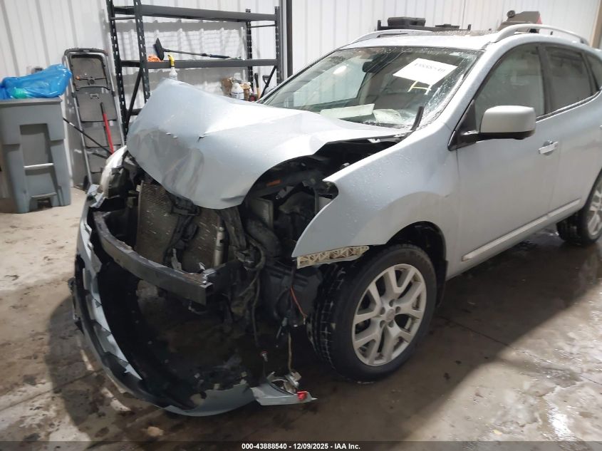 2013 Nissan Rogue Sv W/Sl Pkg VIN: JN8AS5MV2DW143783 Lot: 43888540