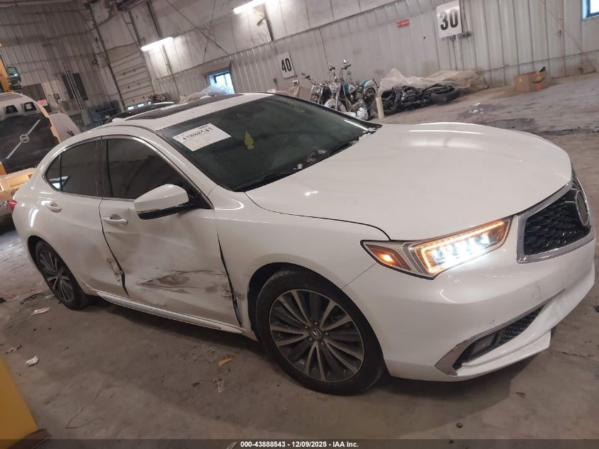 2018 Acura Tlx Advance Pkg VIN: 19UUB2F79JA007358 Lot: 43888543