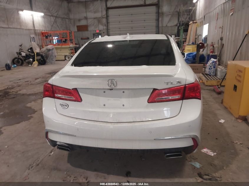 2018 Acura Tlx Advance Pkg VIN: 19UUB2F79JA007358 Lot: 43888543