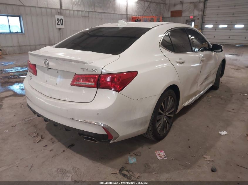 2018 Acura Tlx Advance Pkg VIN: 19UUB2F79JA007358 Lot: 43888543