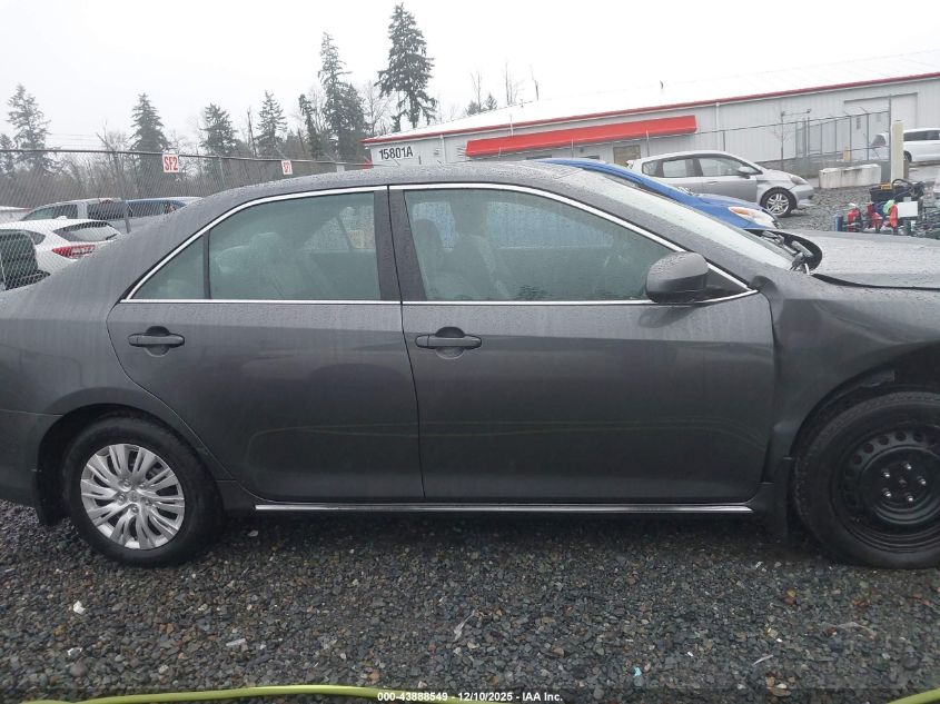 2012 Toyota Camry Le VIN: 4T4BF1FK8CR251613 Lot: 43888549