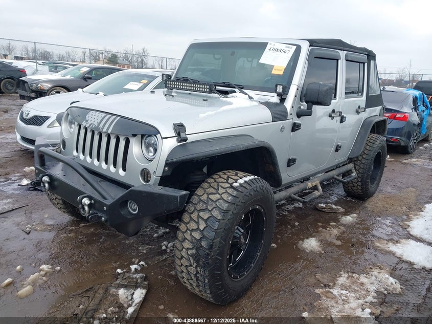 1J4GA39187L166181 2007 JEEP WRANGLER photo no. 2