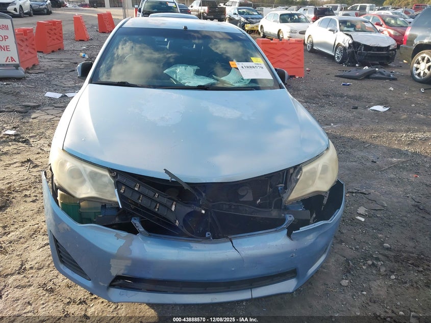 2013 Toyota Camry Le VIN: 4T1BF1FK7DU706348 Lot: 43888570