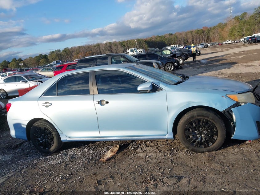 2013 Toyota Camry Le VIN: 4T1BF1FK7DU706348 Lot: 43888570