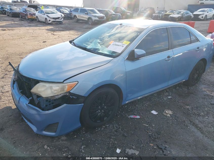 2013 Toyota Camry Le VIN: 4T1BF1FK7DU706348 Lot: 43888570