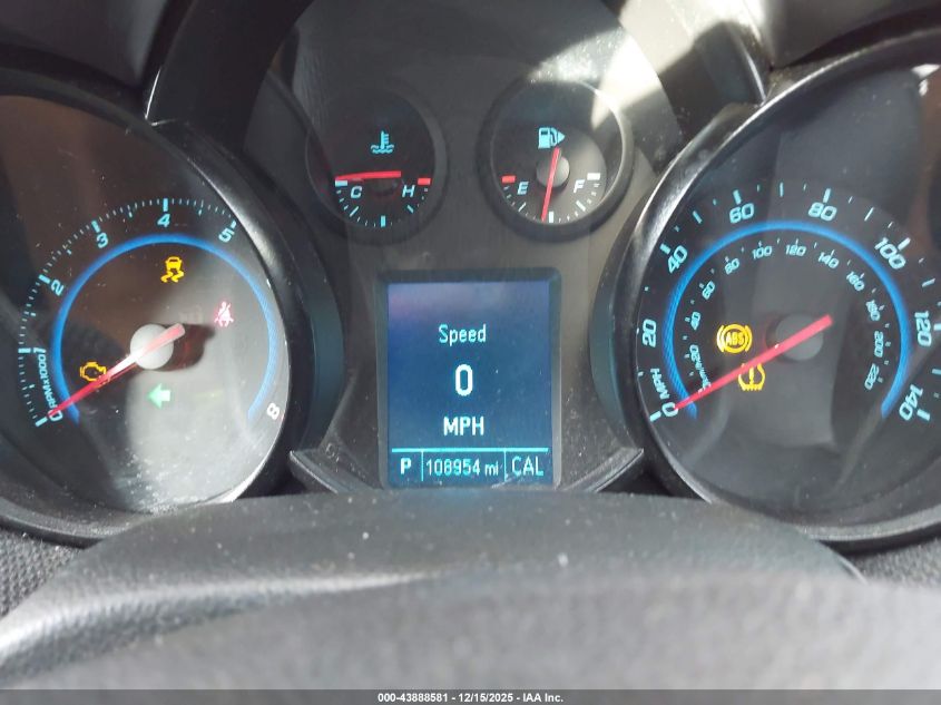 2012 Chevrolet Cruze Eco VIN: 1G1PJ5SC8C7361559 Lot: 43888581