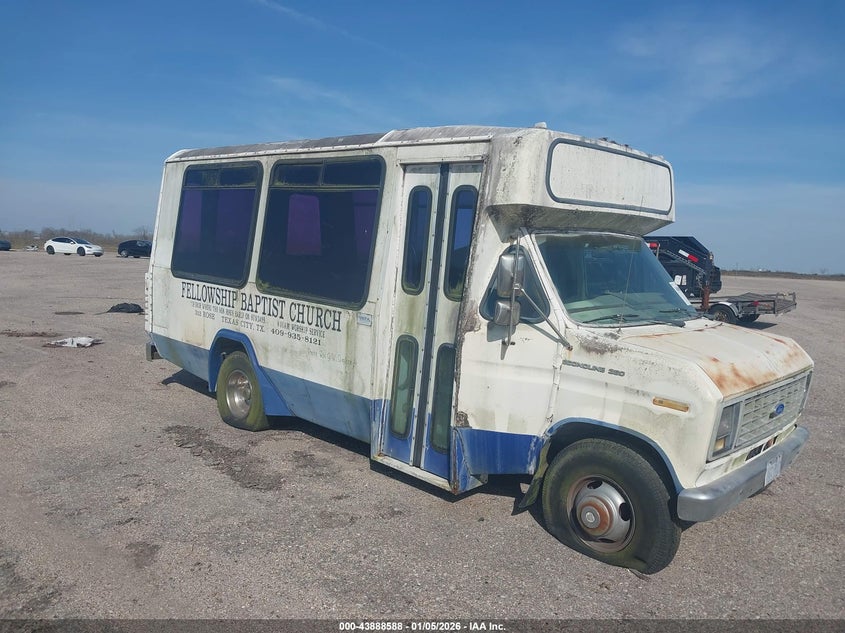 1FDKE30G3JHA15048 1988 Ford Econoline E350 Cutaway Van auction photo 1
