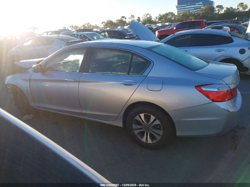 2013 Honda Accord Lx VIN: 1HGCR2F39DA048159 Lot: 43888597